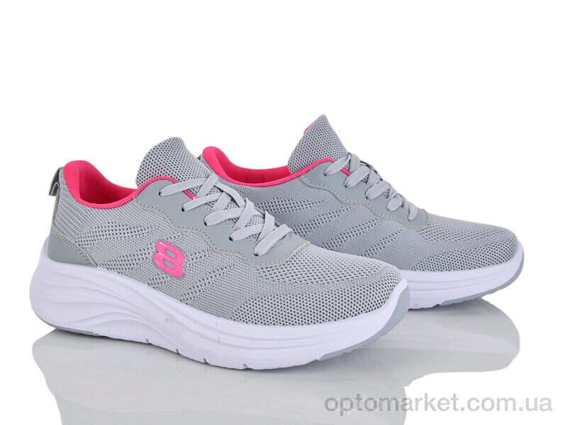 Купить Кросівки жіночі 384-460 Бабочка-Mengfuna-AESD сірий, фото 1