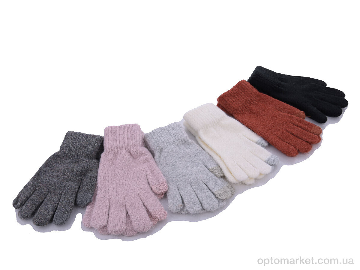 Купить Рукавички жіночі 3840 mix Rubi мікс, фото 1