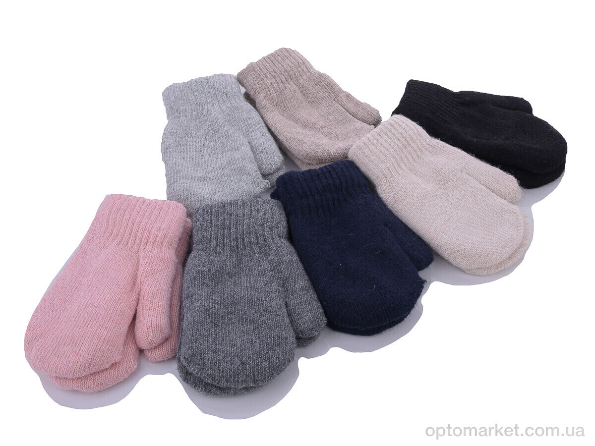 Купить Рукавиці дитячі 3843 S mix Rubi мікс, фото 1