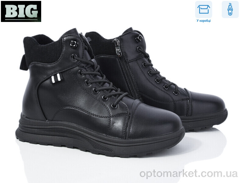 Купить Черевики жіночі 3845-M1118-1 EiE чорний, фото 1