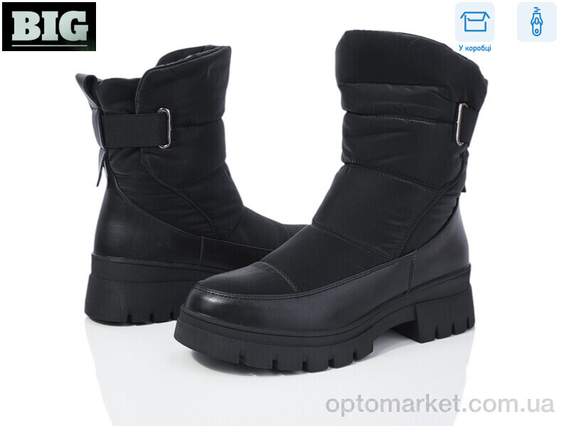 Купить Черевики жіночі 3845-M9009-1 EiE чорний, фото 1