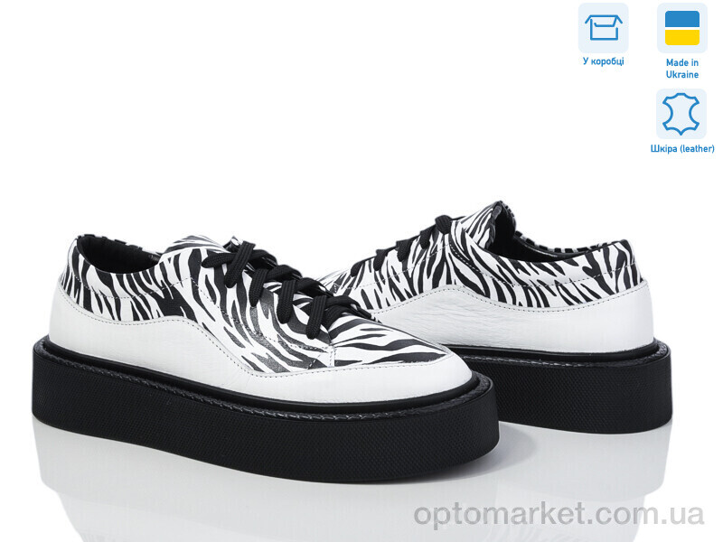 Купить Туфлі жіночі 387 ч.ш. +зебра Под заказ G-Aira чорний, фото 1