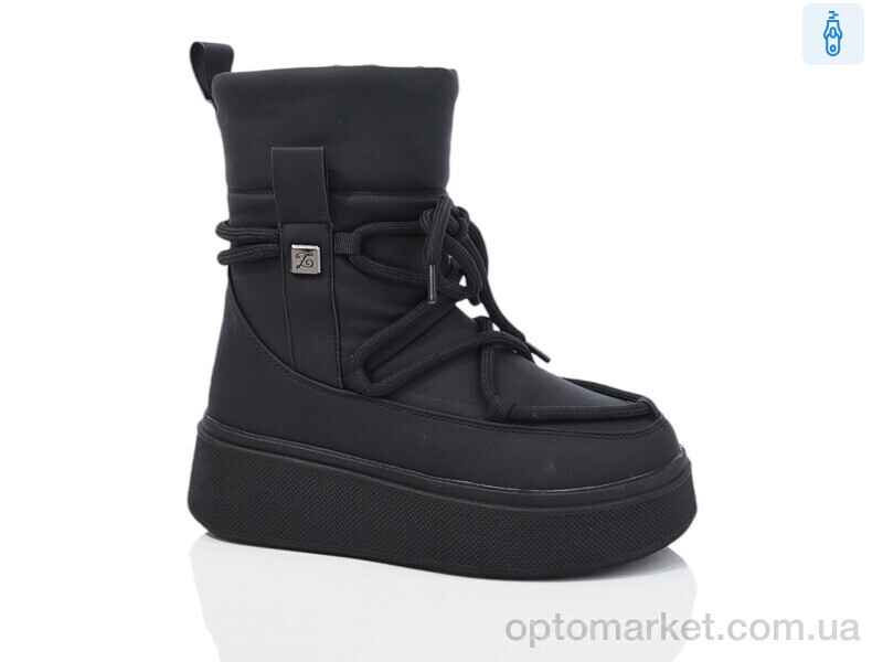 Купить Черевики жіночі 3885-1 Purlina чорний, фото 1