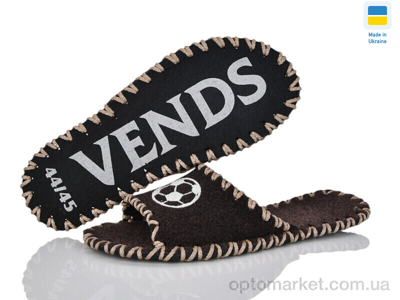 Купить Капці чоловічі 389M коричневий Vends коричневий, фото 3