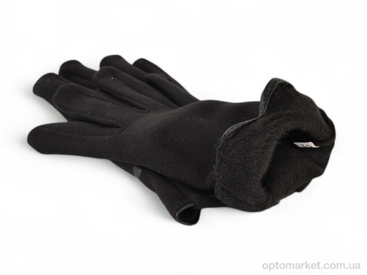 Купить Рукавички жіночі 39-6 пальто black Paidi чорний, фото 2