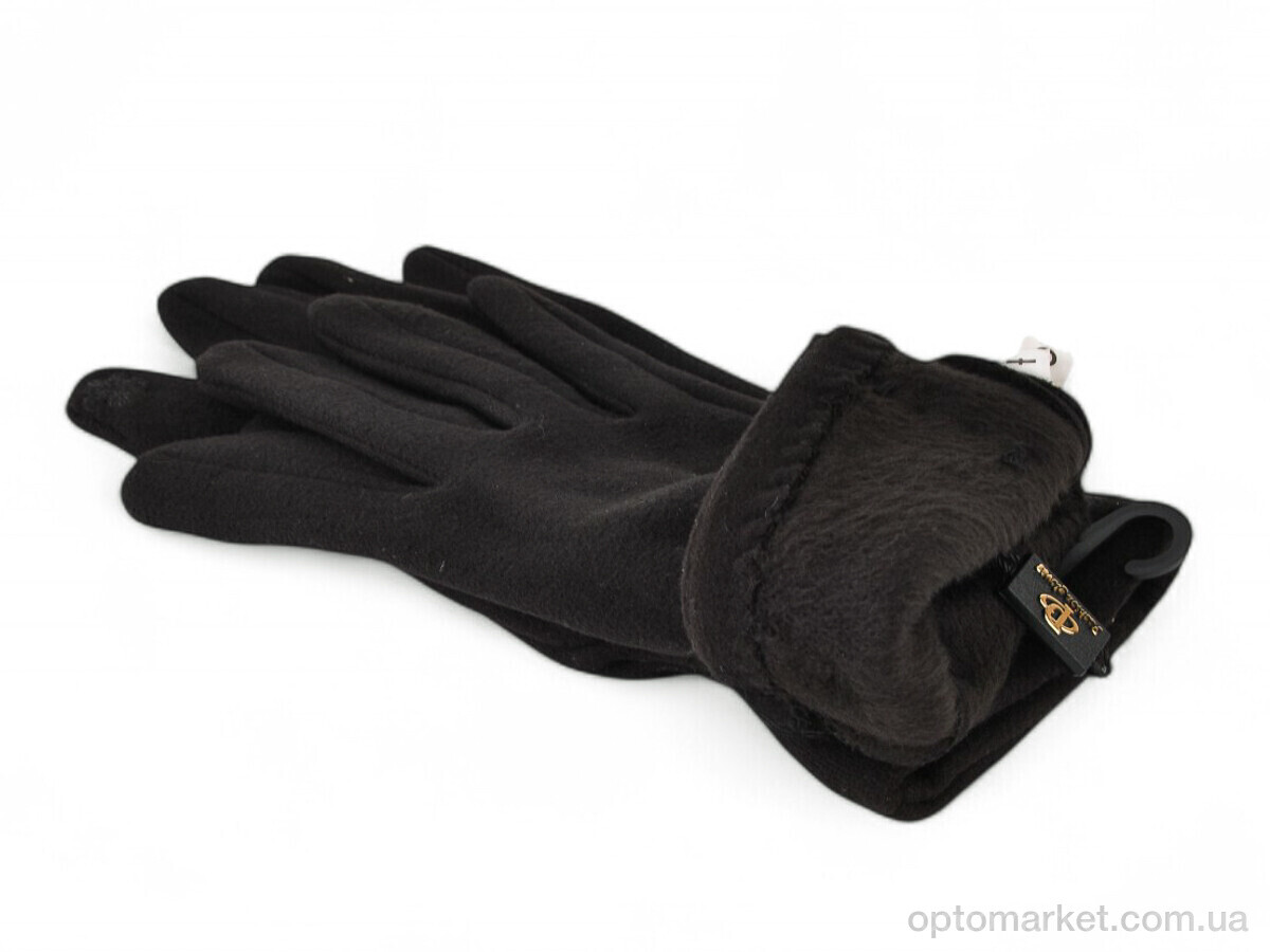 Купить Рукавички жіночі 39-9 пальто black Paidi чорний, фото 2