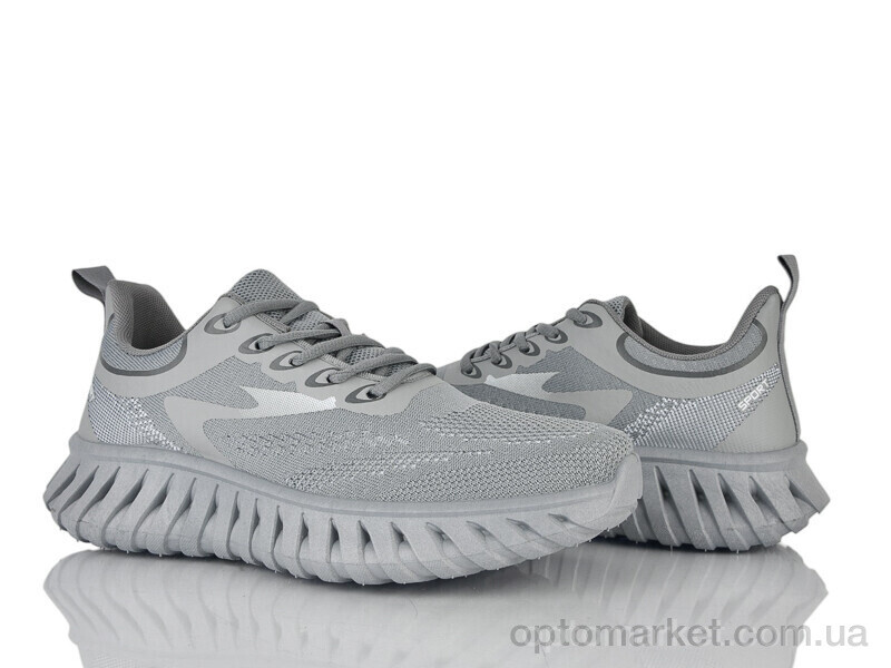 Купить Кросівки чоловічі 390-542 Бабочка-Mengfuna-AESD сірий, фото 1