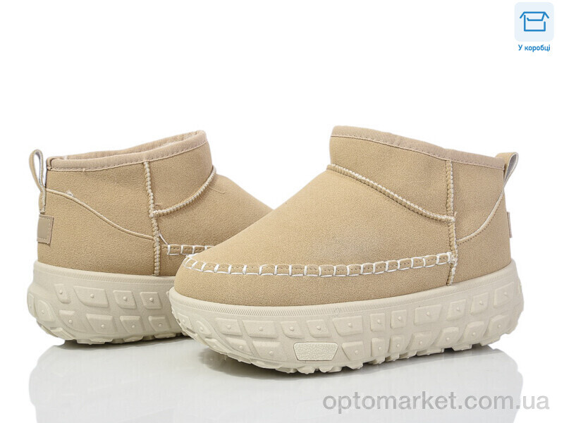 Купить Уги жіночі 3923-K909-1 Loretta бежевий, фото 1