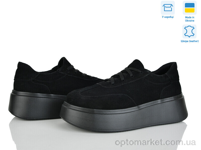 Купить Кросівки жіночі 393-1 Ailinda чорний, фото 1