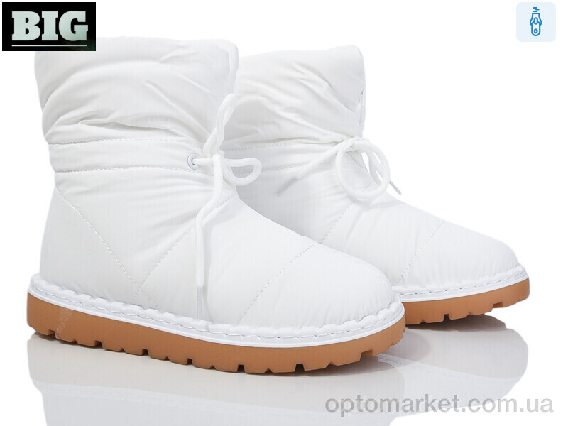 Купить Дутики жіночі 3933-H93A69-1 Башили білий, фото 1