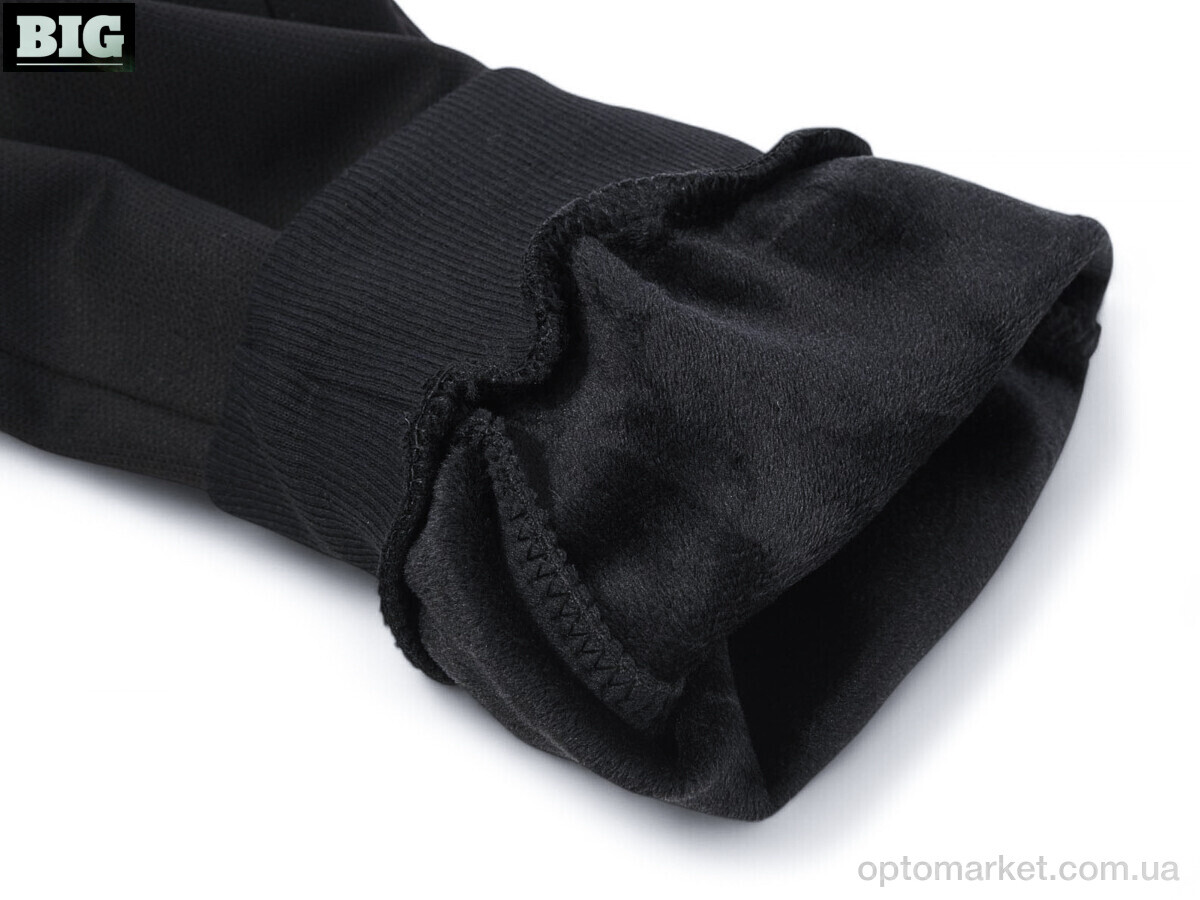 Купить Спортивні штаны чоловічі 3934-A41 black ALE чорний, фото 3