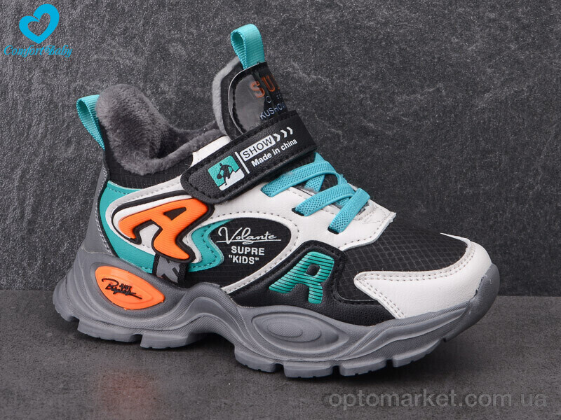 Купить Кросівки дитячі 39368-3 Babodog чорний, фото 2