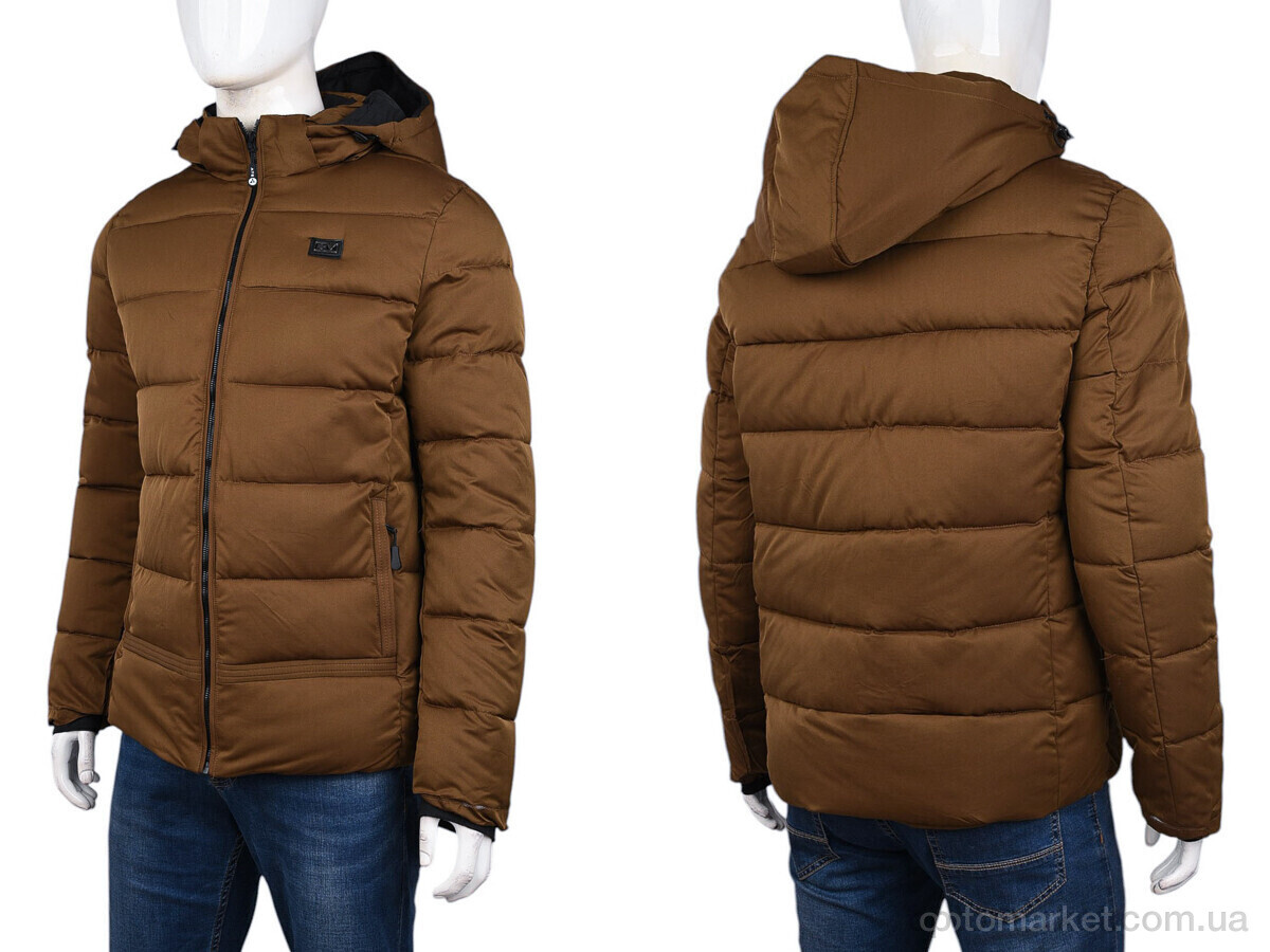Купить Куртка чоловічі 3937-871-2 brown ATE коричневий, фото 3