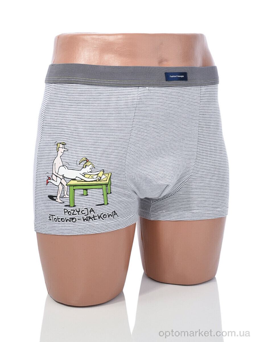 Купить Трусы чоловічі 3939-9011-2 mix Fukonglai мікс, фото 2