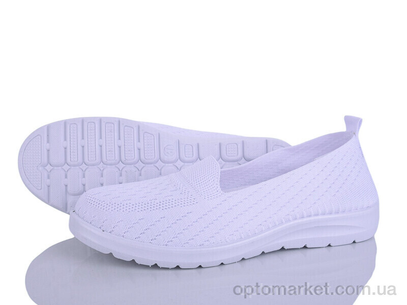 Купить Балетки жіночі 394-629 Бабочка-Mengfuna-AESD білий, фото 1