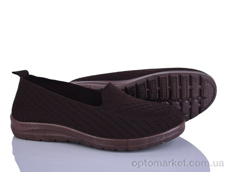 Купить Балетки жіночі 394-630 Бабочка-Mengfuna-AESD коричневий, фото 1