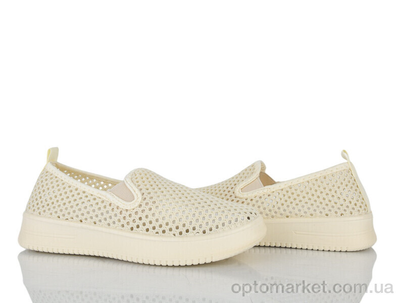 Купить Сліпони жіночі 395-632 Бабочка-Mengfuna-AESD бежевий, фото 1