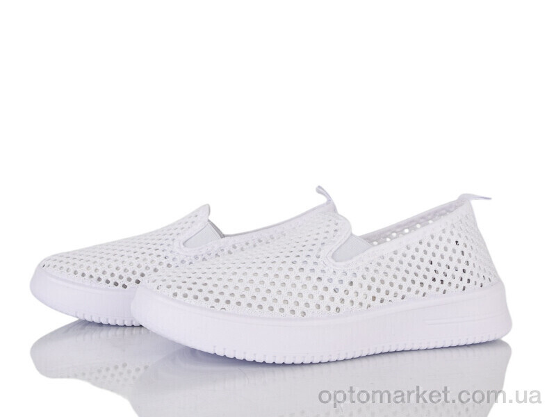 Купить Сліпони жіночі 395-635 Бабочка-Mengfuna-AESD білий, фото 1