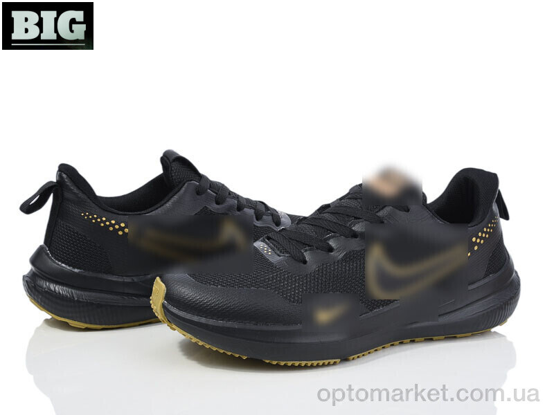 Купить Кросівки чоловічі 3961-A1130-1 (40-43) N.ke чорний, фото 1