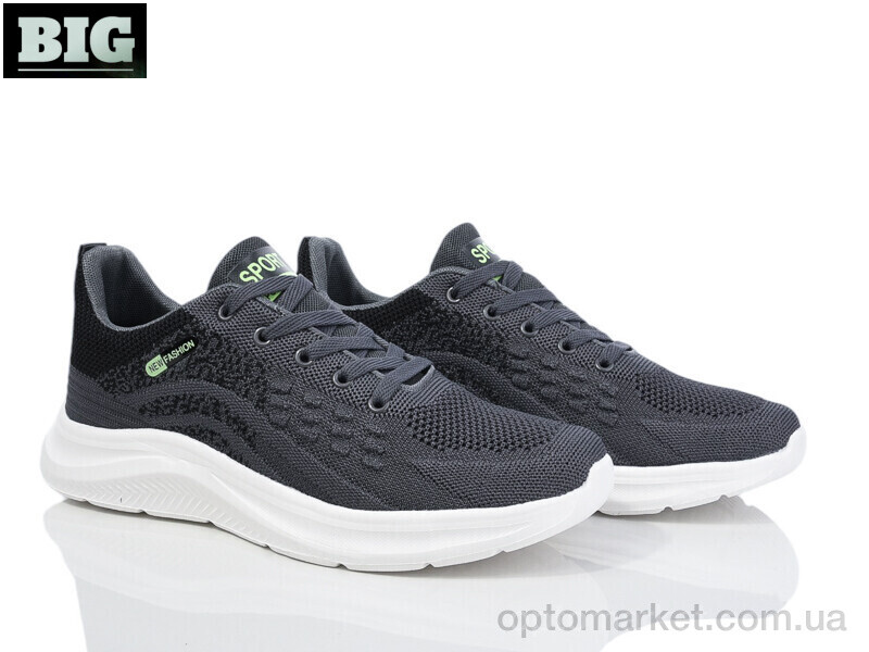 Купить Кросівки чоловічі 3963-A0019-3 BIG сірий, фото 1