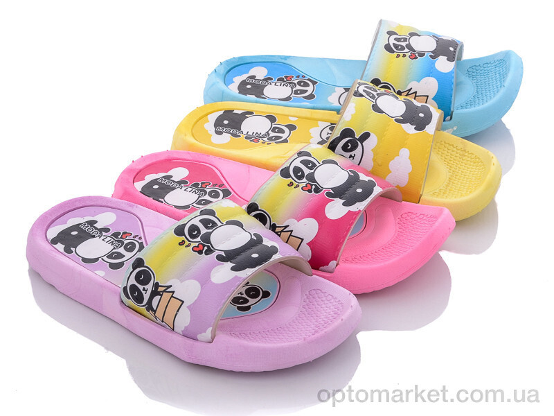 Купить Шльопанці дитячі 397 mix Moda Lina мікс, фото 1