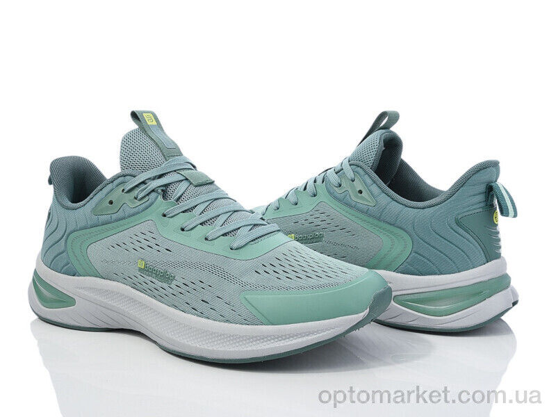 Купить Кросівки чоловічі 3980-M7359-10C Baas зелений, фото 1