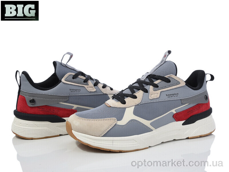 Купить Кросівки чоловічі 3980-M7518-10C Baas сірий, фото 1