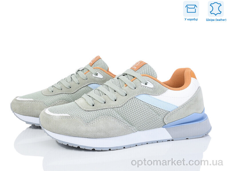 Купить Кросівки жіночі 3989-0068-5 PLPS зелений, фото 1