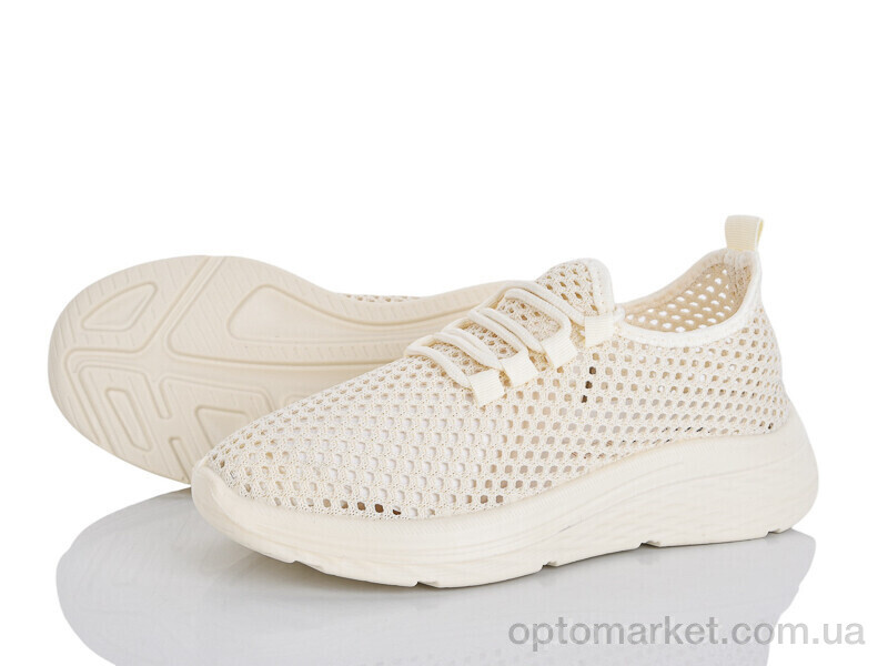 Купить Кросівки жіночі 399-673 Бабочка-Mengfuna-AESD бежевий, фото 1