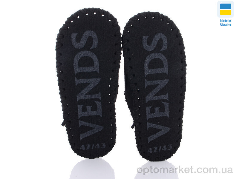 Купить Капці чоловічі 399M Vends чорний, фото 2