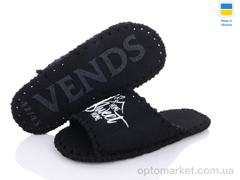Купить Капці чоловічі 399M Vends чорний, фото 3