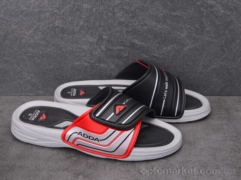 Купить Шльопанці чоловічі 3R93M red ADDA чорний, фото 2
