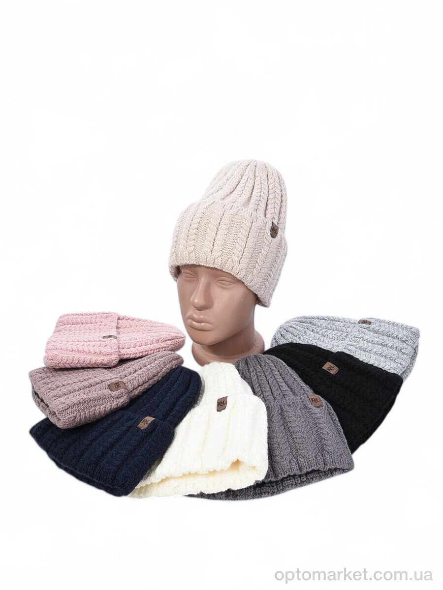 Купить Шапка жіночі 4-12 mix K&L мікс, фото 1