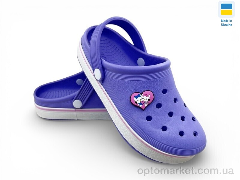 Купить Крокси жіночі 4001 фіолетовий Verta фіолетовий, фото 1