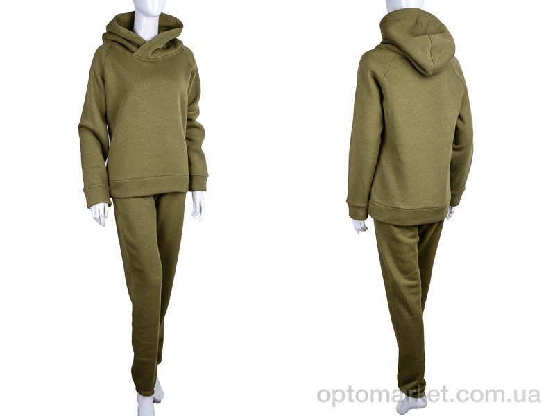 Купить Спортивний костюм жіночі 4001 khaki Baldoria хакі, фото 3