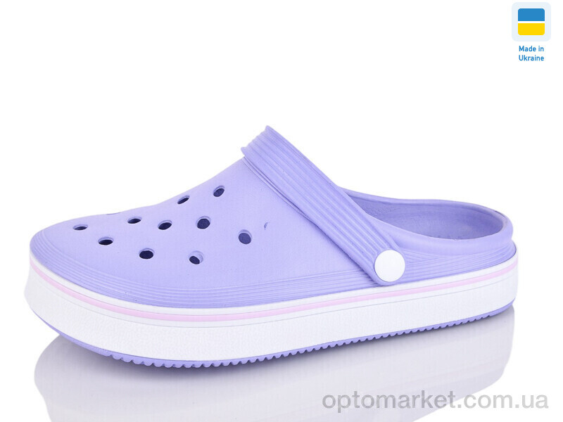 Купить Крокси жіночі 4001 лаванда Verta фіолетовий, фото 1