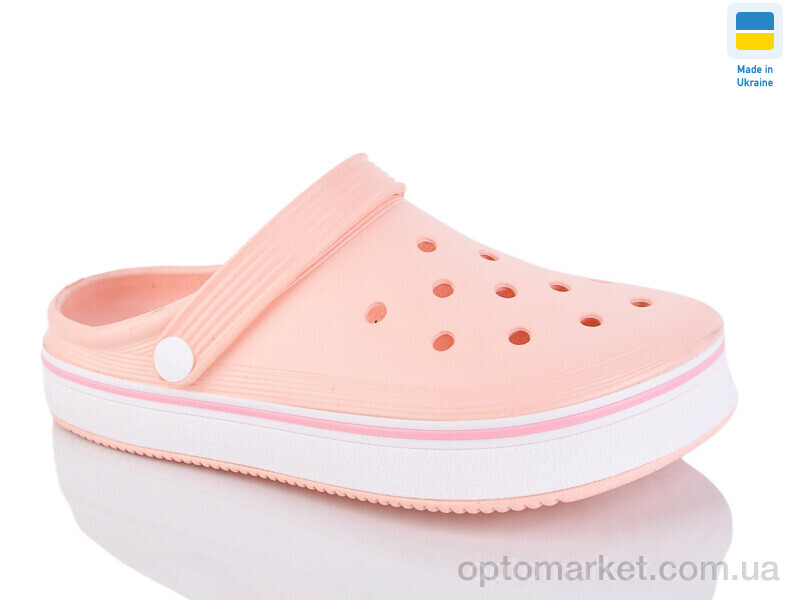 Купить Крокси жіночі 4001 персик Verta рожевий, фото 1
