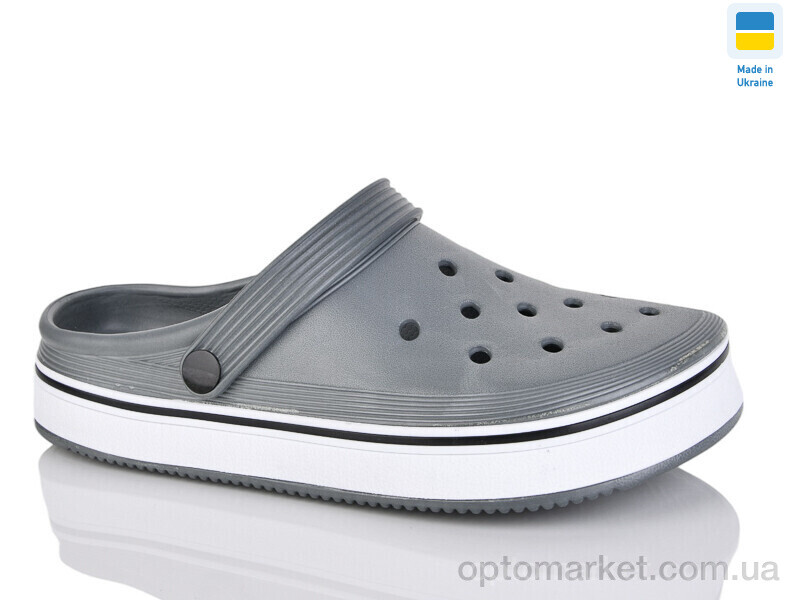 Купить Крокси жіночі 4001 сірий Verta сірий, фото 1