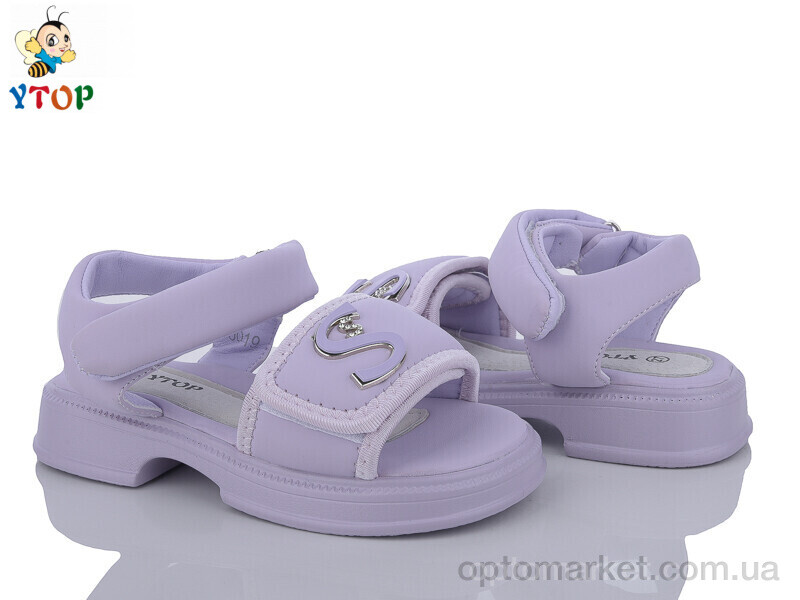 Купить Босоніжки дитячі 40019-18 Y.Top фіолетовий, фото 1