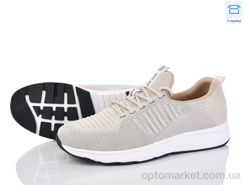 Купить Кросівки чоловічі 4004-F501-3 Kulada бежевий, фото 1