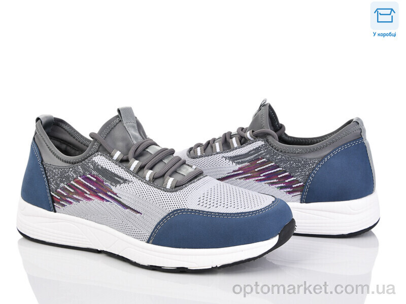 Купить Кросівки чоловічі 4004-F502-3 Kulada сірий, фото 1