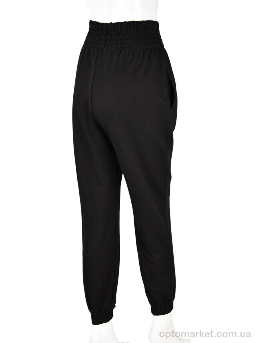 Купить Спортивні штаны жіночі 4009-1 black Мир чорний, фото 2