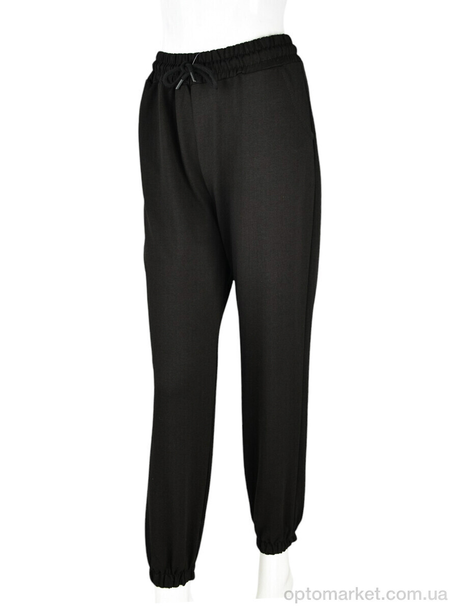 Купить Спортивні штаны жіночі 4009-2 black Мир чорний, фото 1