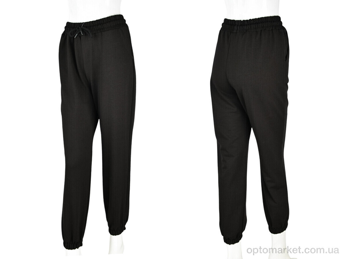 Купить Спортивні штаны жіночі 4009-2 black Мир чорний, фото 3