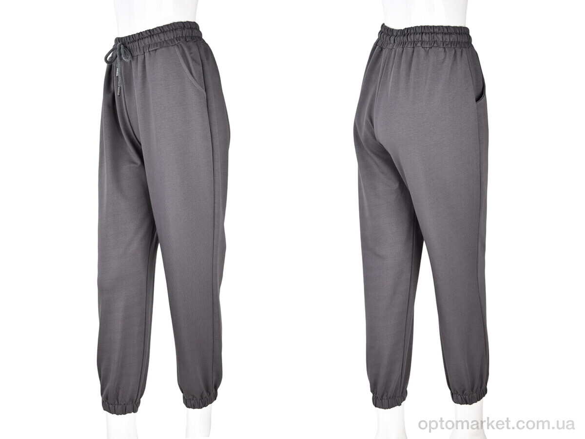Купить Спортивні штаны жіночі 4009-5 grey Мир сірий, фото 3