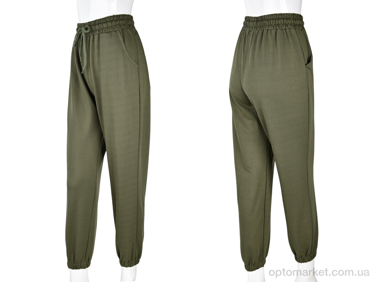 Купить Спортивні штаны жіночі 4009-6 green Мир зелений, фото 3