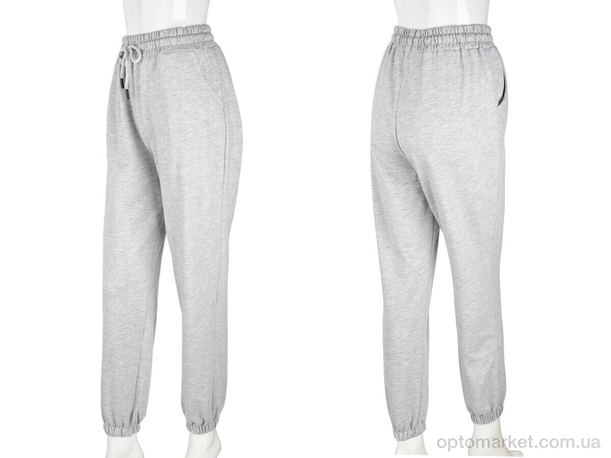 Купить Спортивні штаны жіночі 4009-8 grey Мир сірий, фото 3