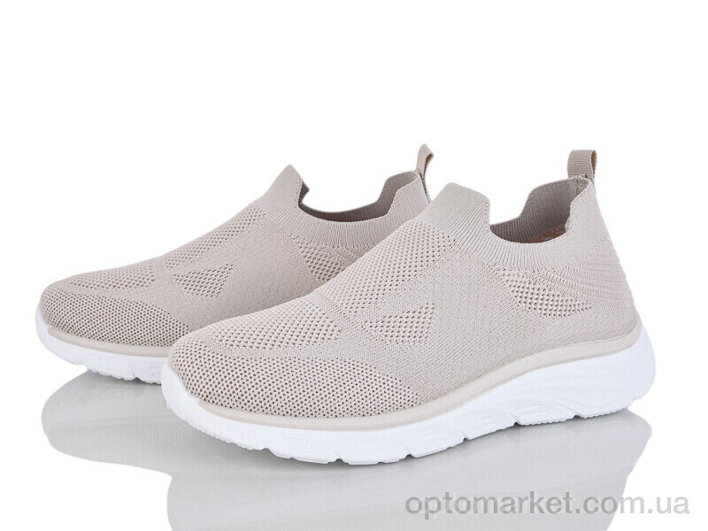 Купить Кросівки жіночі 401-724 Бабочка-Mengfuna-AESD бежевий, фото 1