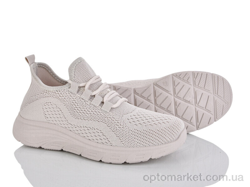 Купить Кросівки жіночі 401-734 Бабочка-Mengfuna-AESD бежевий, фото 1