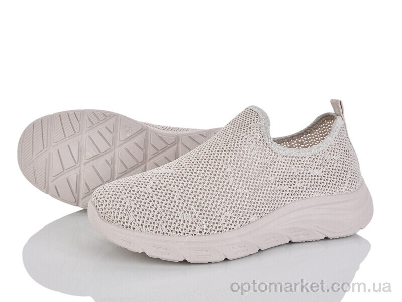 Купить Кросівки жіночі 401-754 Бабочка-Mengfuna-AESD бежевий, фото 1